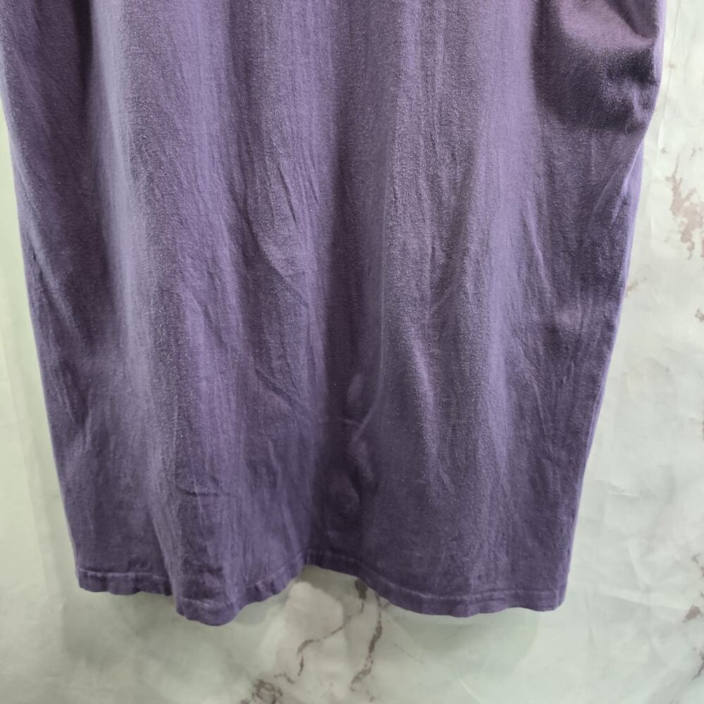 Teddy Fresh Nightgown Womens XL Purple T Shirt Dress Nightie PJ Pajama Crew - Picture 8 of 12